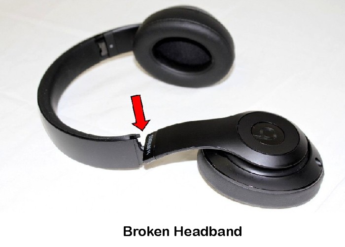 beats headphones broken